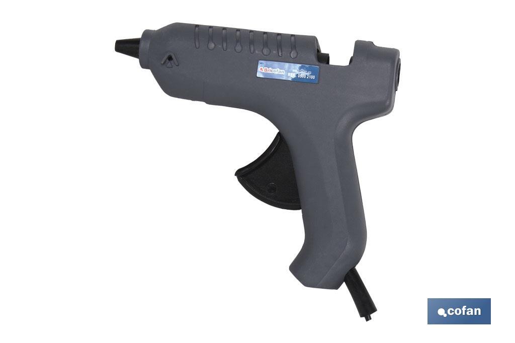 Pistola de cola termofusible Ø 12mm | Pistola de silicona caliente | Sistema de temperatura constante a 165°